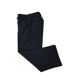 8R Calvin Klein Boys Navy Blue Stripe Suit Dress Pants 21" Inseam